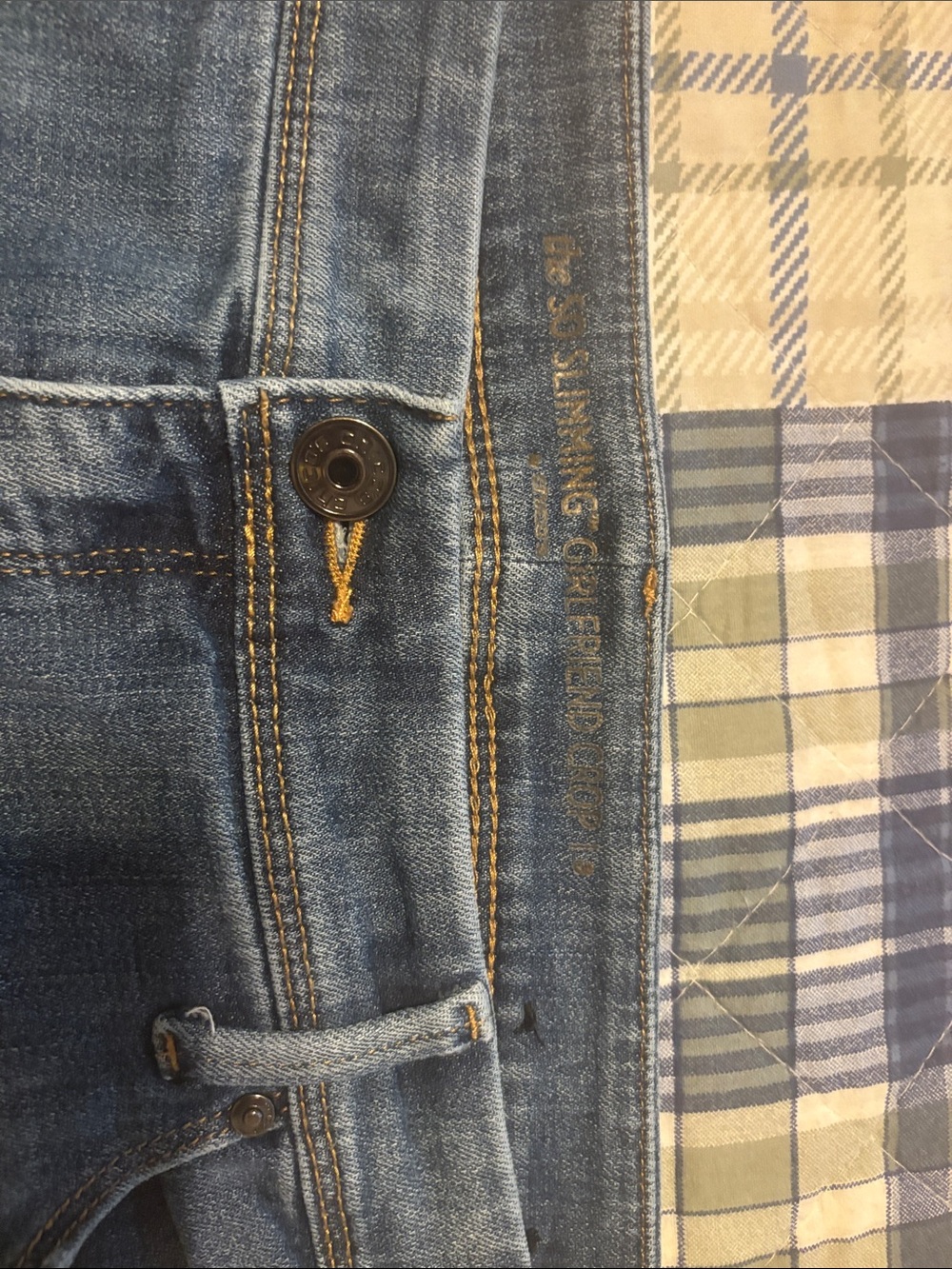 Chico’s So Slimming Girlfriend crop Jeans